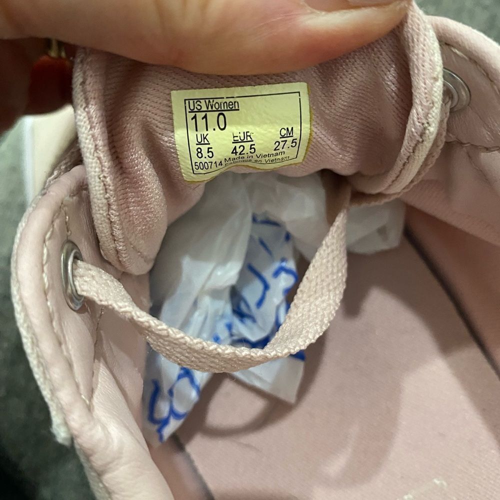 Vans Old School Pink Sneakers Women Size 11 - Picture 11 of 11